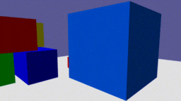 Animation showcasing the portal effect in motion